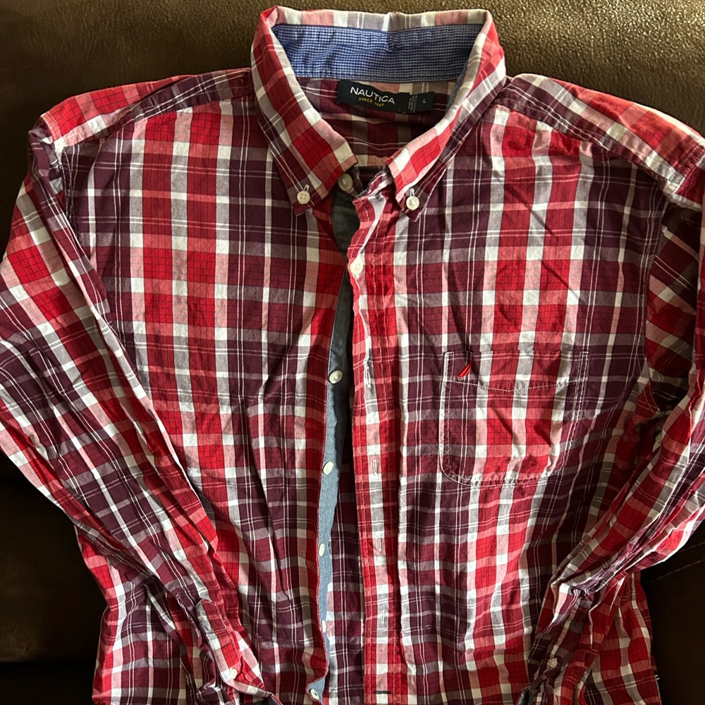 Nautical men's button down